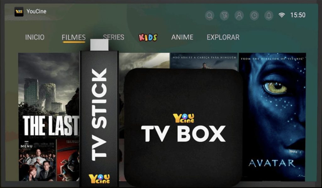 YouCine apk no TV Box