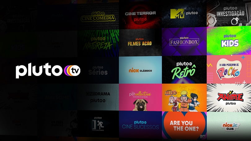 Pluto TV é Gratuito