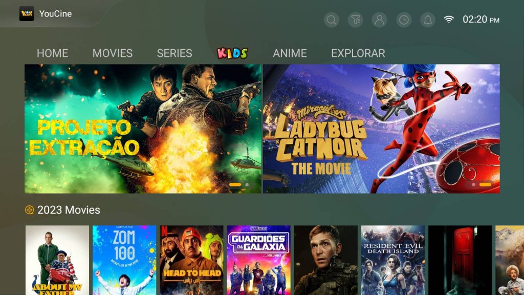 Filme no youcine