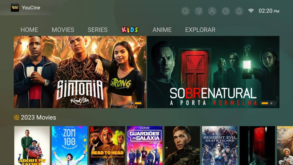 Filmes no youcine apk